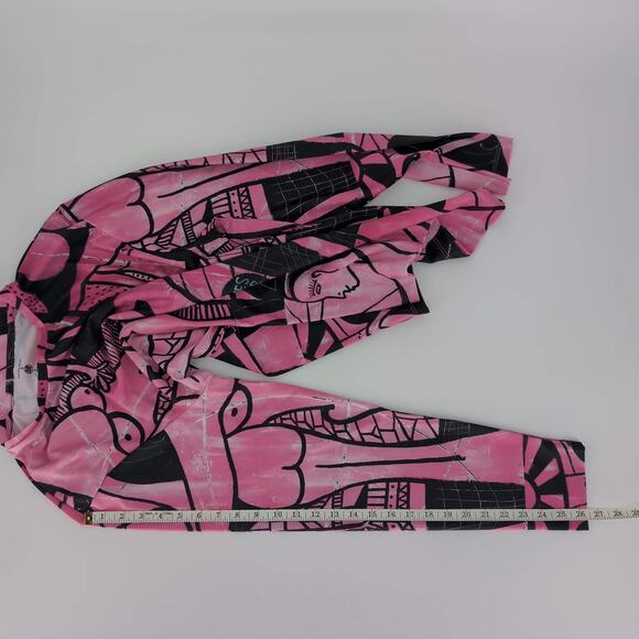 Swiminista x James Peter Henry Good Vibes Rashguard Beach Activities Pink XL NWT - Picture 11 of 15